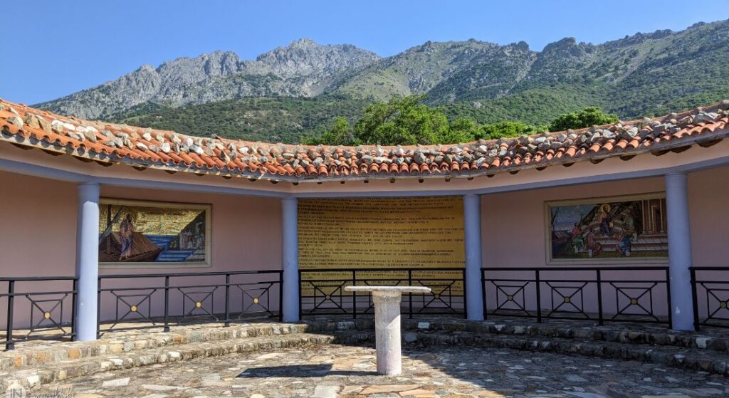 Greece in March: Altar of Apostle Paul in Samothrace