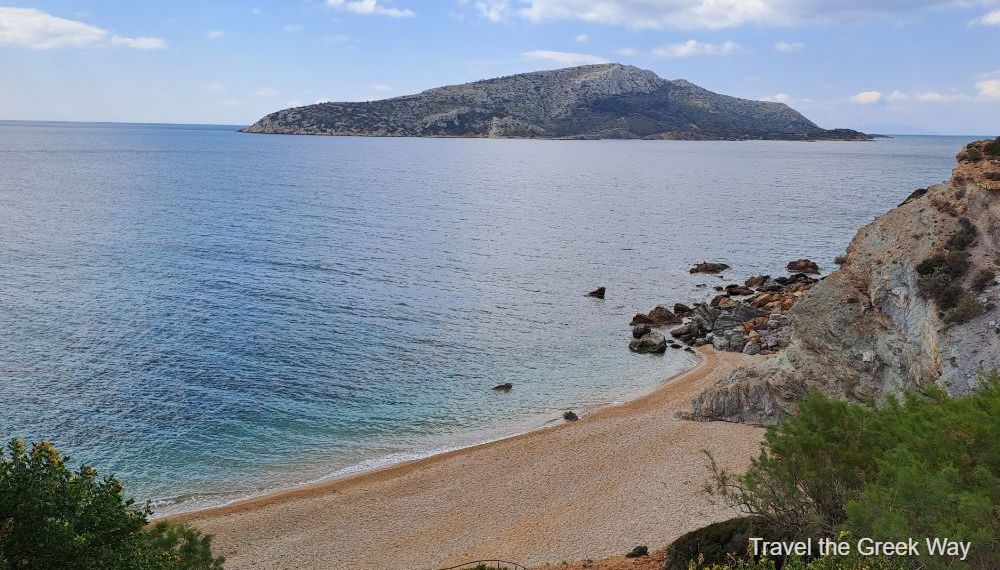 Legrena Beach, Kape in Lavrio Port, Athens