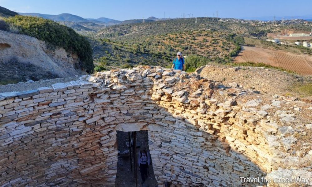 Mycenenean Tomb in Thorikos, in Lavrio Port