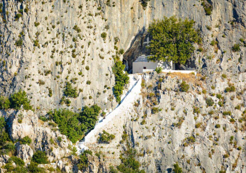 Things to Do in Samos Greece, Pythagoras cave with a church