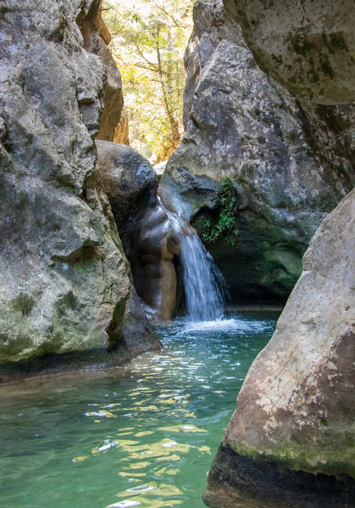 Things to Do in Samos Greece, Potami Waterfalls 
