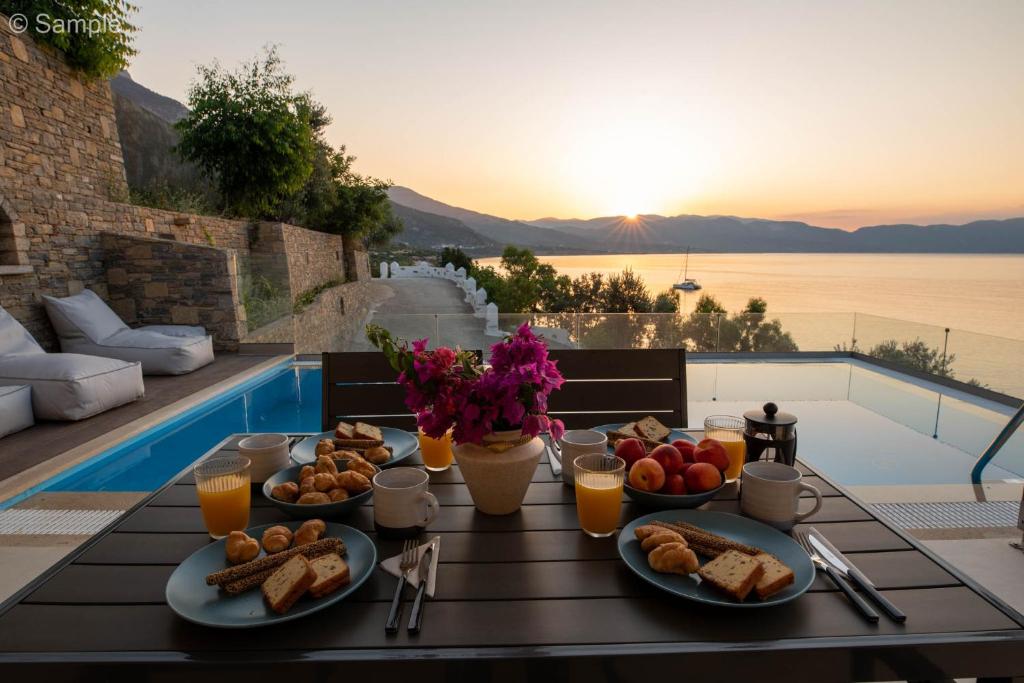 Things to Do in Samos Greece,  Studio Limnionas breakfast