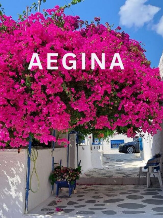 Aegina Island in the Argosaronic Greece