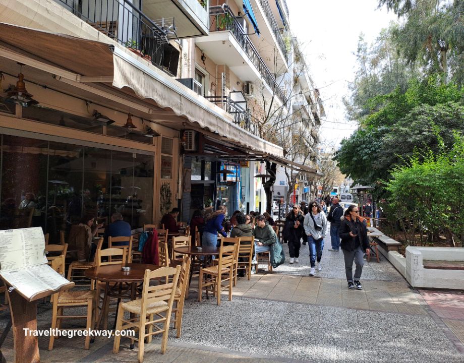 Wandering the charming streets of Koukaki, Athens, where every corner whispers tales of Greek hospitality.